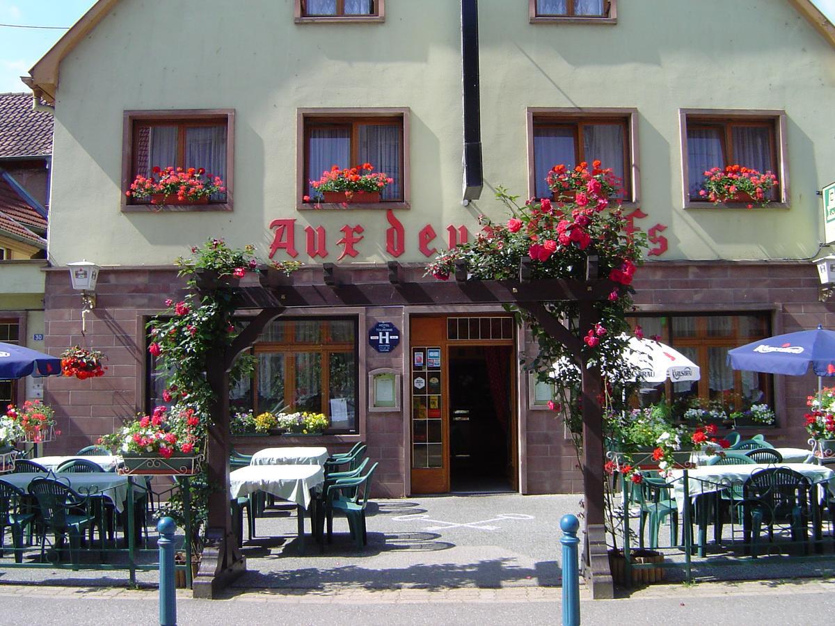 Aux Deux Clefs Hotel Marmoutier Kültér fotó