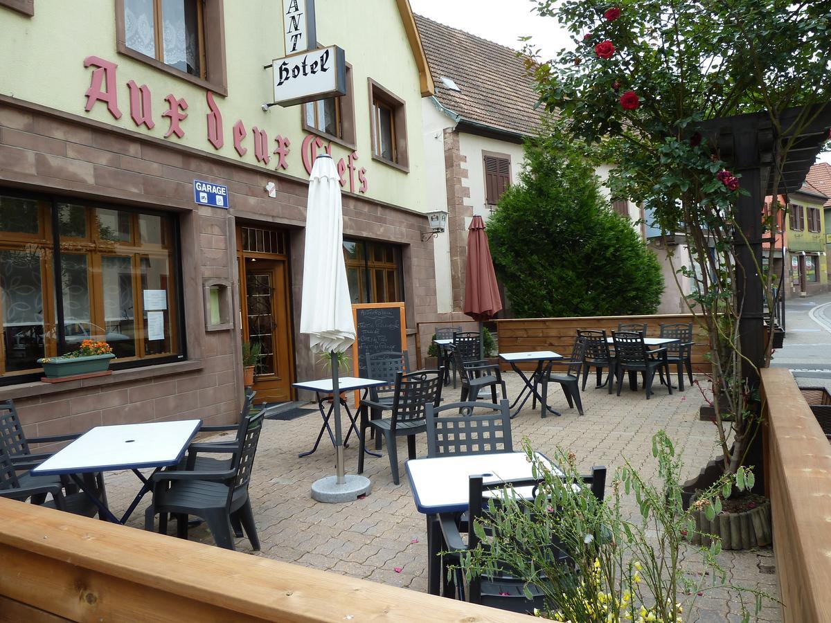 Aux Deux Clefs Hotel Marmoutier Kültér fotó